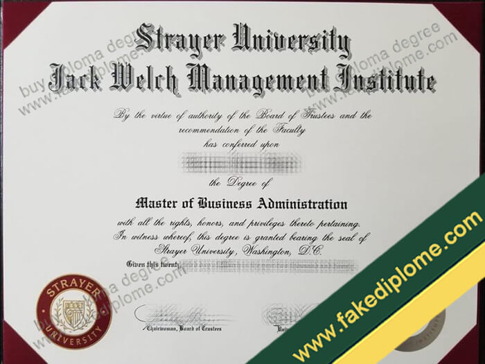 Jack Welch Management Institute diploma, Jack Welch Management Institute degree, Jack Welch Management Institute certificate