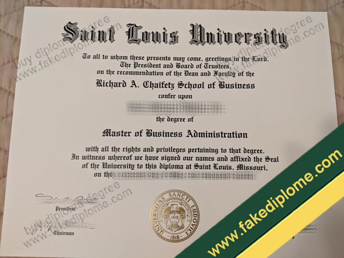 Saint Louis University diploma Saint Louis University diploma Where to Obtain Saint Louis University Diploma Certificate?