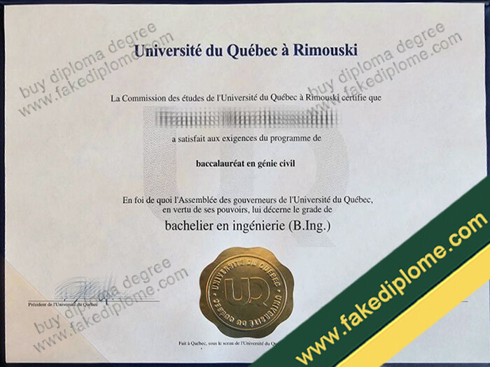 Université du Québec à Rimouski diploma, Université du Québec à Rimouski degree, Université du Québec à Rimouski certificate