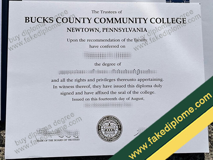 Bucks County Community College diploma, Bucks County Community College degree, Bucks County Community College certificate