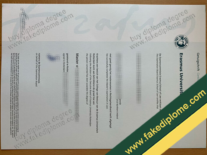 Erasmus Universiteit Rotterdam diploma, Erasmus Universiteit Rotterdam degree, Erasmus Universiteit Rotterdam certificate