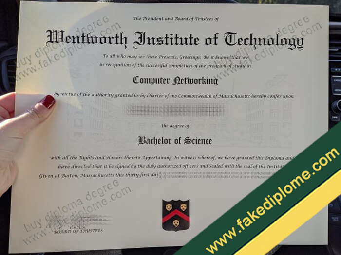 Wentworth Institute of Technology diploma, Wentworth Institute of Technology degree, Wentworth Institute of Technology certificate