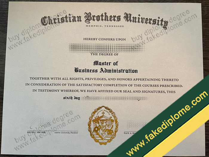 Christian Brothers University diploma, Christian Brothers University fake degree, Christian Brothers University certificate