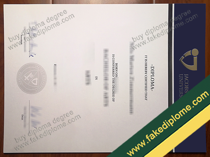 Jacobs University diploma, Jacobs University degree, Jacobs University certificate